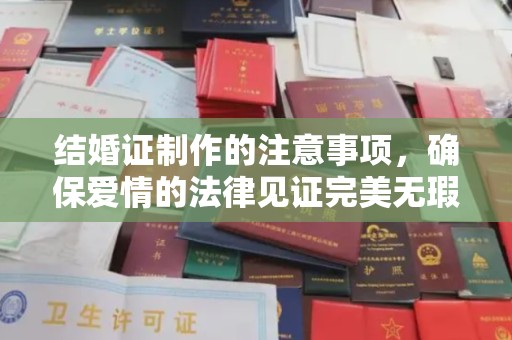 岳池结婚证制作的注意事项，确保爱情的法律见证完美无瑕